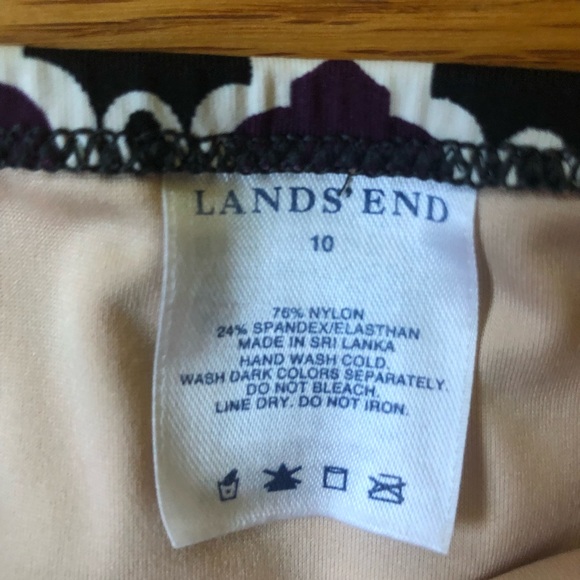Land’s End Bikini Bottom Patterned Size 10 EUC - Picture 4 of 4